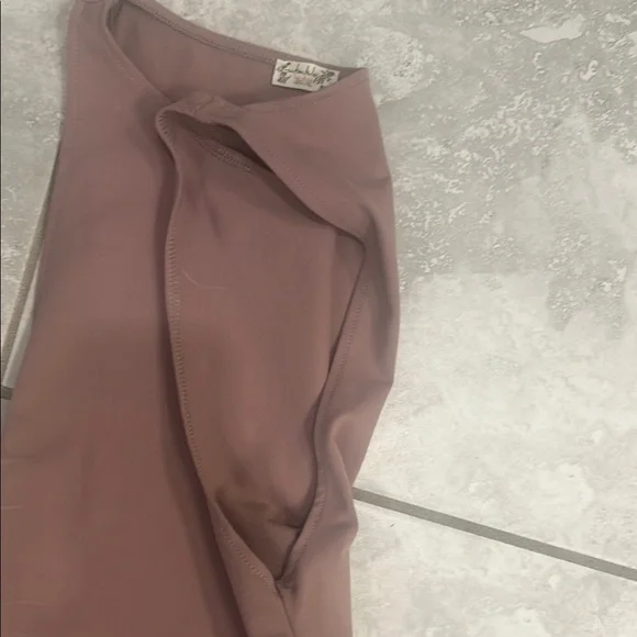 Free People Pink Sleeveless Fitted Bodysuit - Picture 3 of 3